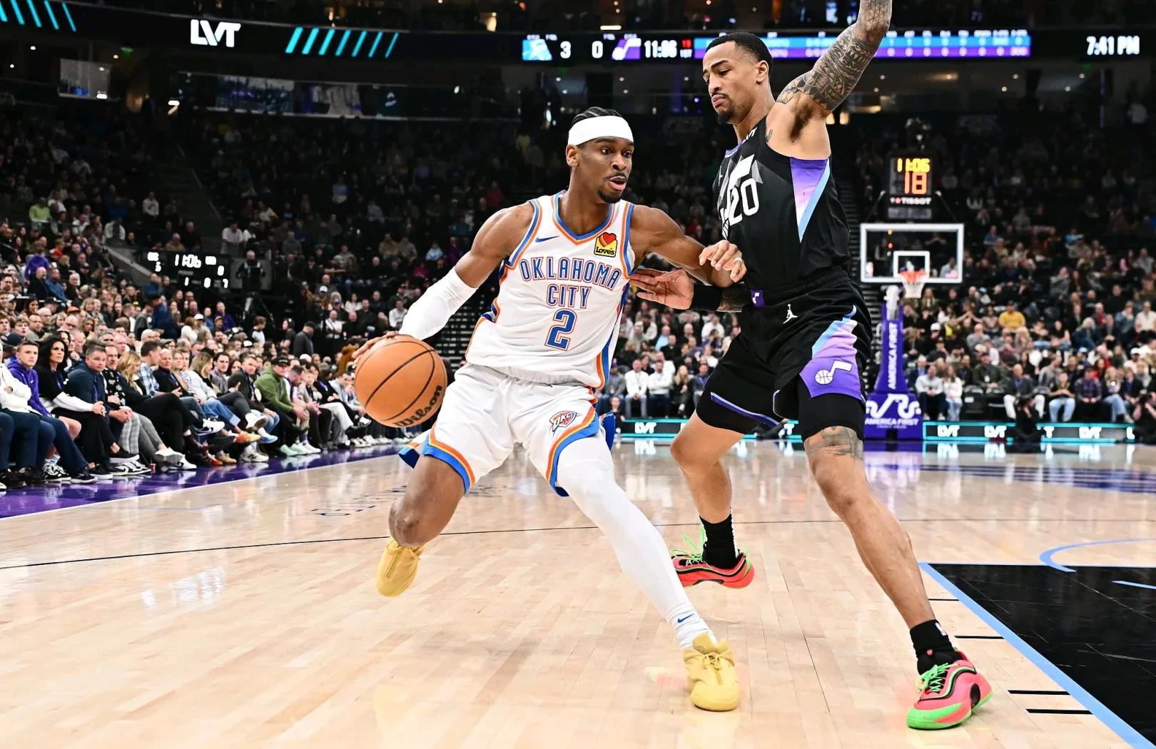 爵士击败雷霆,山猫再败老鹰 爵士击败雷霆,山猫再败老鹰