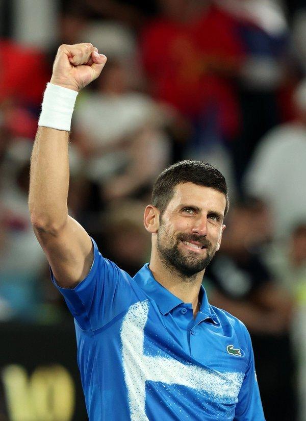 澳网轻取联合杯，德约科维奇点燃赛场